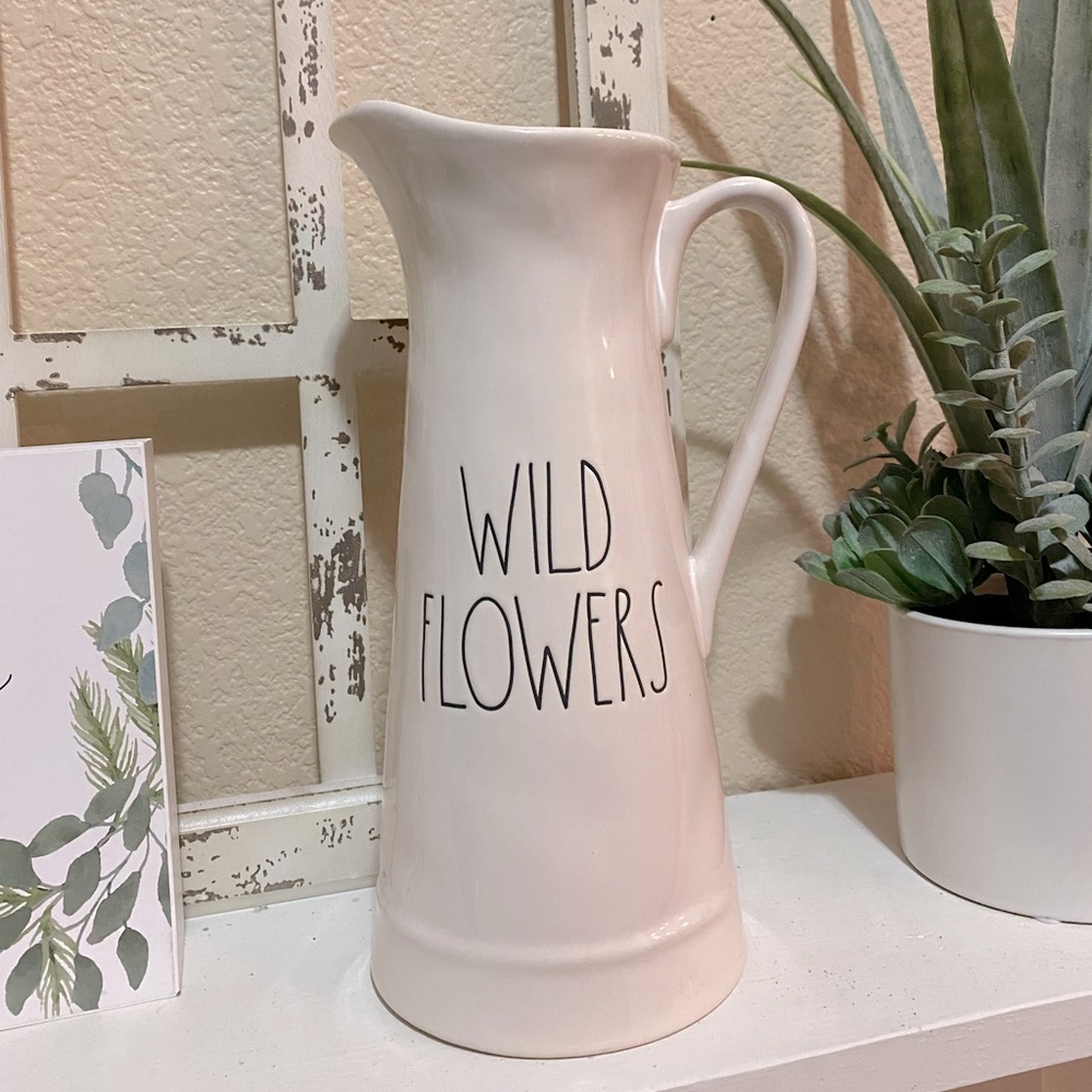 Rae Dunn Wild Flowers Pitcher